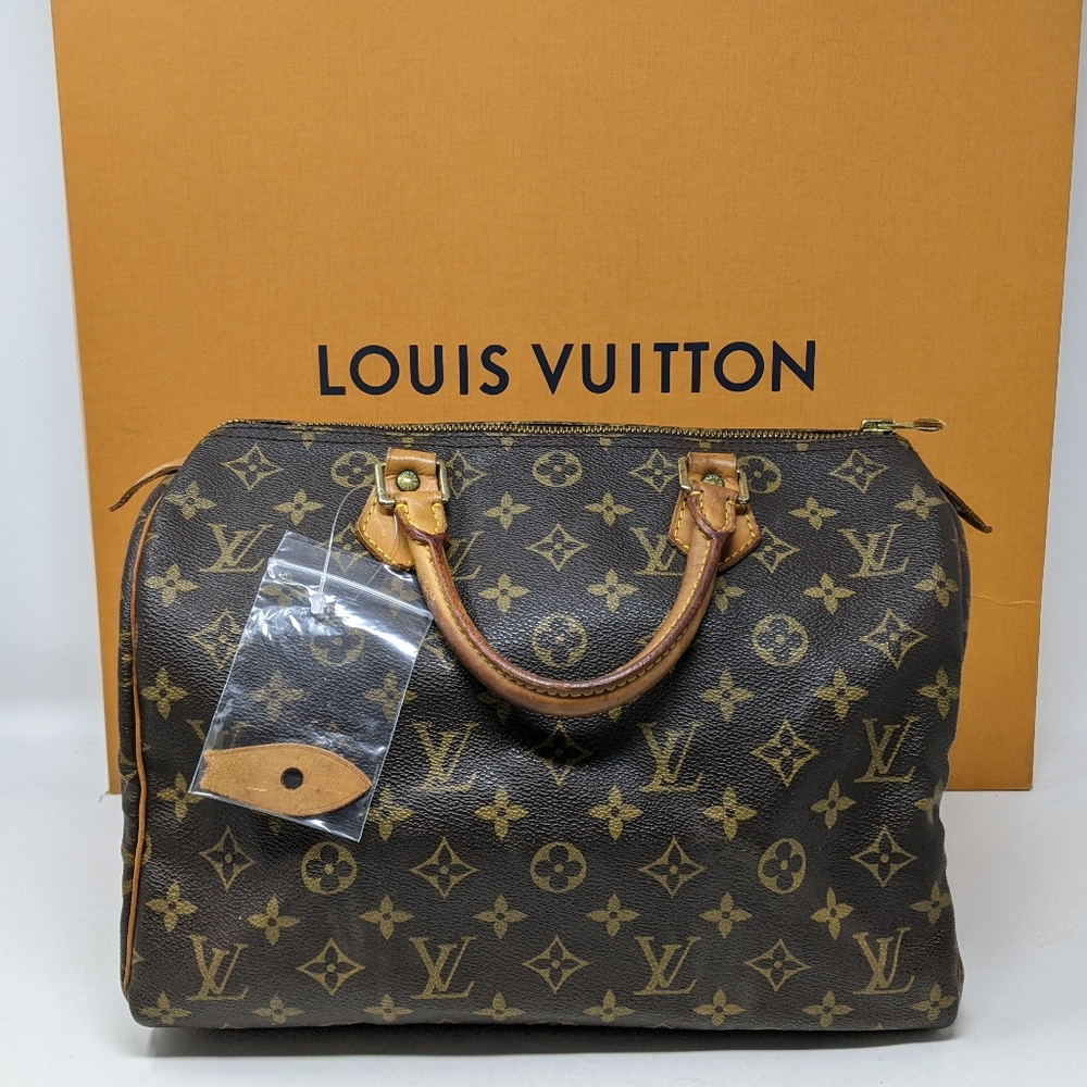 Louis vuitton monogram speedy 30
